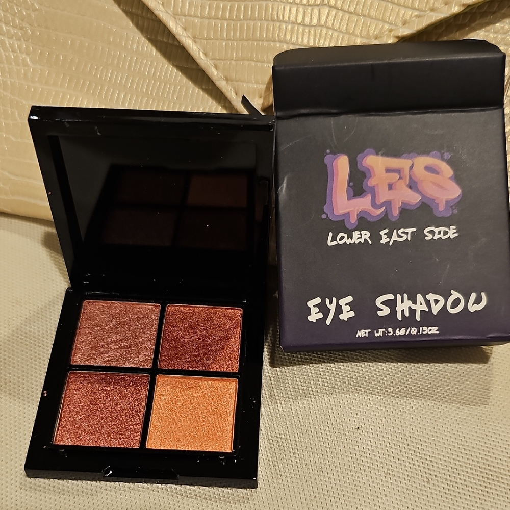 LOWER EAST SIDE Eyeshadow Palette - Bold Browns and Orange